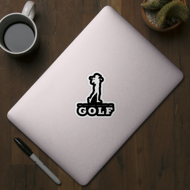 Just a Girl who Loves Golf | Cute Girl Gift by Art master